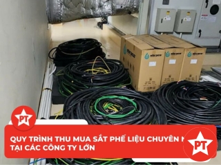 Quy trình thu mua sắt phế liệu chuyên nghiệp tại các công ty
