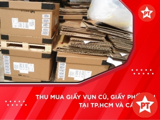 Thu mua giấy vụn cũ, giấy phế liệu tại TP.HCM và các tỉnh